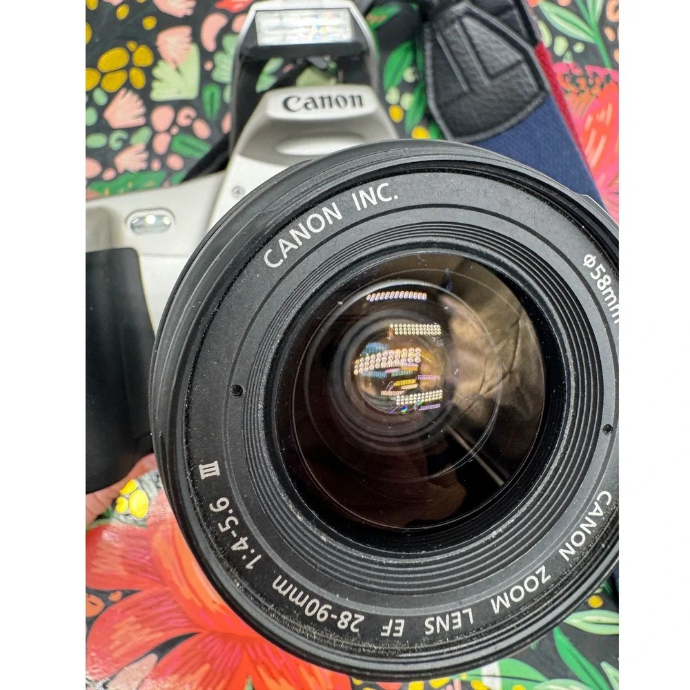 Canon EOS Rebel 2000 35mm Film SLR Camera with 28-90mm Lens and Lowepro Bag
